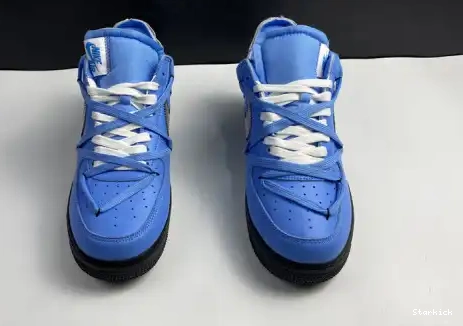 AIR 1 CK0866-401 UNIVERSITY x O-W BLUE FORCE LOW 0705